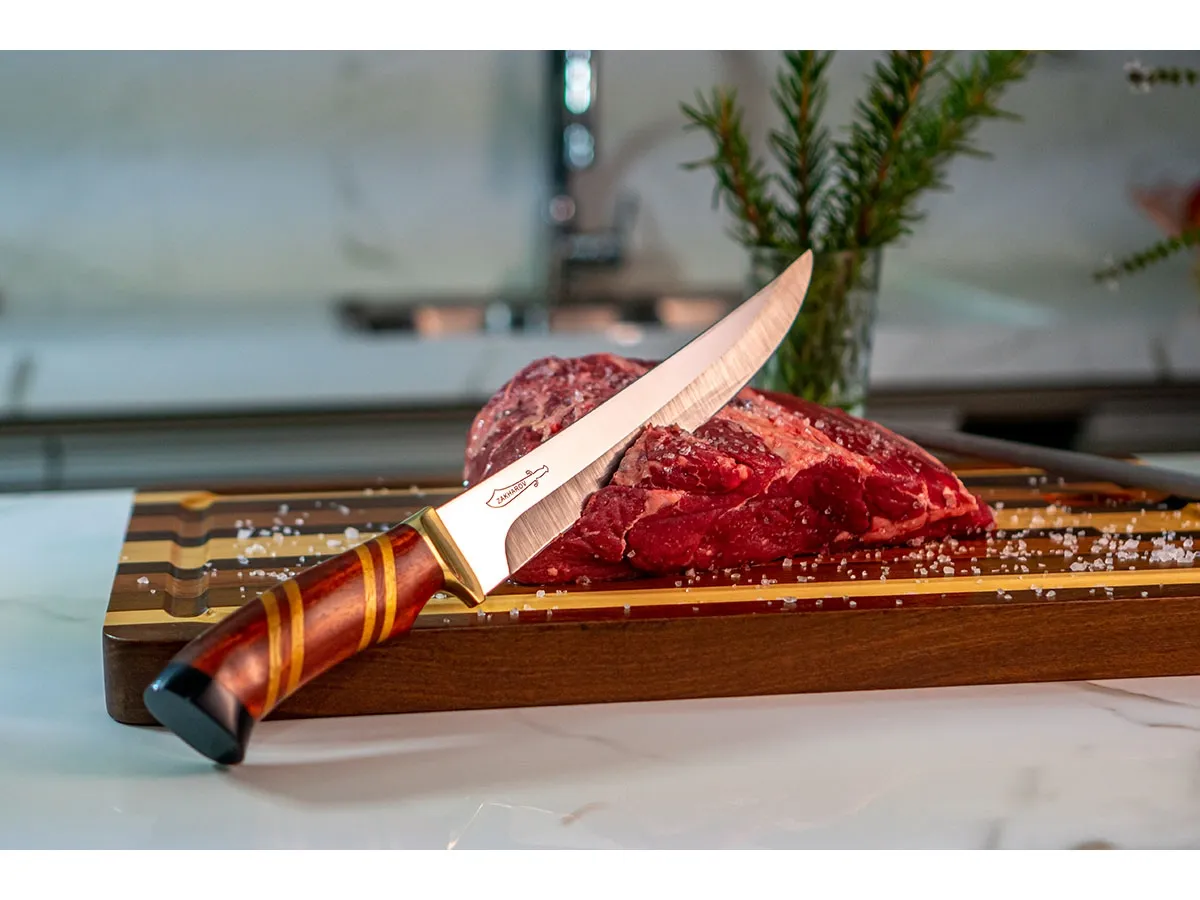 Faca para picanha: qual formato garante o corte ideal.