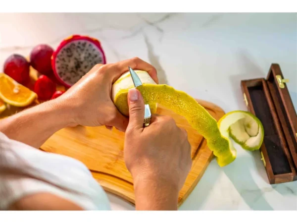 Facas de legumes e frutas: como garantir cortes delicados e precisos.